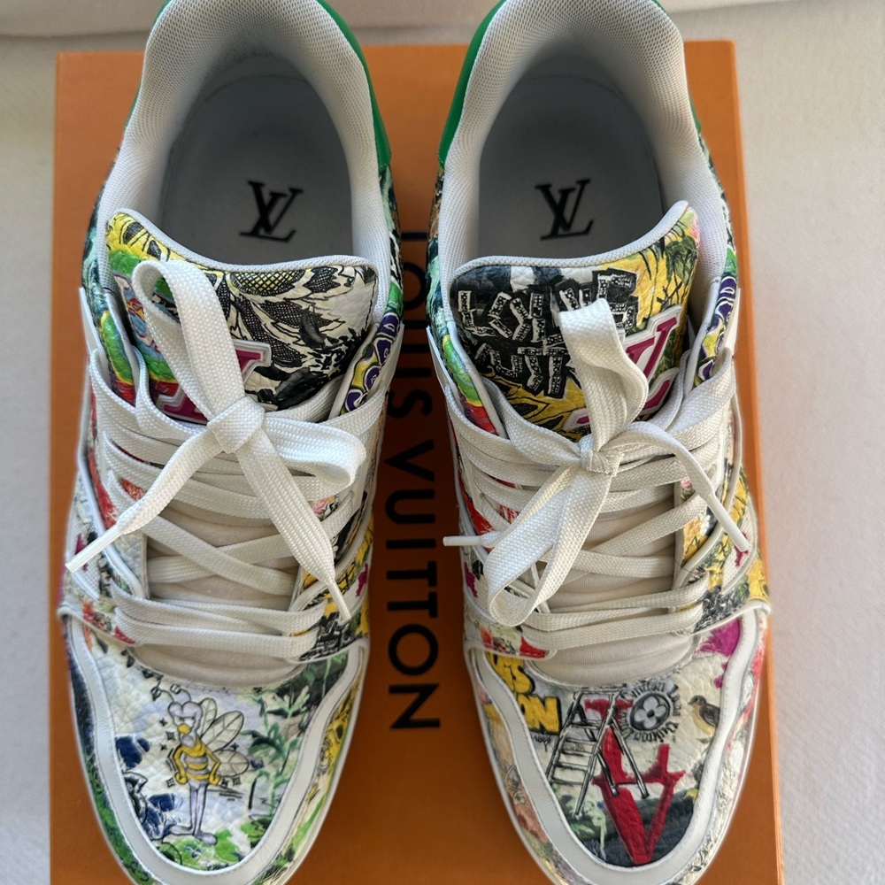 Louis Vuitton Colorful Graphic Sneakers